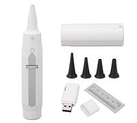 Cámara de oído otoscopio inalámbrica con conexión WiFi para eliminación de Cerumen - Resolución de 1 MP 1280 x 720 con Enfoque Ajustable y Fuente de luz LED de Baja Temperatura -