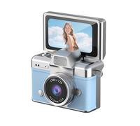 Cámara de pantalla de estilo retro con fácil manejo integrado para estudiantes entusiastas de la fotografía cámara de videocámara