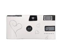 Cámara de Película 35MM, Cámara Analógica Descartable con Flash y Batería 900mAh, 16 Láminas de Película de Color, Configuración Manual Completa - Fotos Retro con Textura Única,