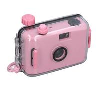 Cámara de Película, Cámara de Película Reutilizable de 35 Mm 35 Mm Cámara de Película con Estuche para Snorkel de Rafting de Agua Natación (Ligero Rosado)
