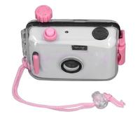 Cámara de película de 35 mm Cámara de película Vintage Cámara Vintage Liviana Reutilizable Apuntar y Disparar Cámara de película Reutilizable Cámara de película Liviana para niños (Rosa)