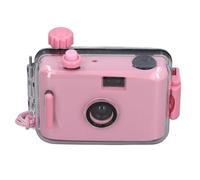 Cámara de Película Desechable de 35 Mm Retro - Un Solo Uso Con Lente F/9 de 28 Mm, Vintage, Liviana, Reutilizable e Impermeable Para Niños (Rosa Claro)