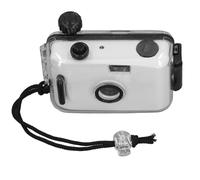 Cámara de Película Reutilizable de 35 Mm, Velocidad de Obturación 1/100 S F/9 Lente de 28 Mm Estuche Impermeable para Snorkel Recargable Enfoque Infinito de 1,2 M Regalo para (en