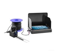 Cámara de pesca subacuática de 4.3 pulgadas, pantalla de alta definición con imágenes de poca luz, lente gran angular de 195 grados, IP68, impermeable, larga vida, 15 m, 20 m, 30 m, cable para pesca