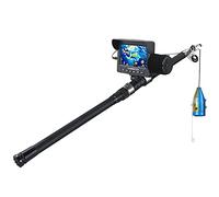 Cámara de pesca submarina, 4,3 "pulgada 1000tvl kit de cámara de video de pesca bajo el agua 12 PCS IR Luces Video Fish Finder Lake Bajo Agua Fish Cam para pesca en kayak en lagos helados(IR LED 15M C