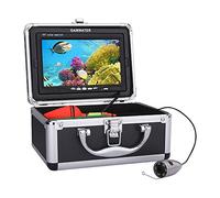 Cámara de pesca submarina, Buscador de peces de cámara de pesca bajo el agua WiFi for for 7 "Monitor de color 15/30/50 m Cable 100 0TVL CAMAAR FISHFINDER para pesca en kayak en lagos helados(White LED