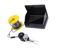 Cámara de Pesca Submarina, Buscador de Pescado Portátil HD 1080p con Cable de 66 Pies, Luz de Relleno, Pantalla de 4.3 Pulgadas, para la Pesca de Kayak de Bote de Hielo en el