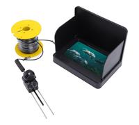 Cámara de Pesca Submarina, Cámara de Pesca de 1080p con Luz de Relleno IR, Buscador de Pescado Portátil con Cable de 65,6 Pies, LCD de 5 Pulgadas para la Pesca de Kayak en Bote