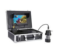Cámara de pesca submarina, Grabadora DVR de 9 pulgadas, cámara de vídeo for pesca submarina de 20/50/100m, buscador de peces, IP68, resistente al agua, 38 LED, cámara giratoria de 360 grados para pe