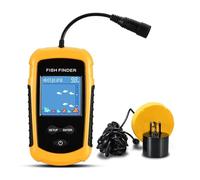 Cámara de Pesca submarina, Sonda Portátil De Profundidad con Pantalla LCD En Color, Alcance 100 M, Buscador Peces para Barco Kayak