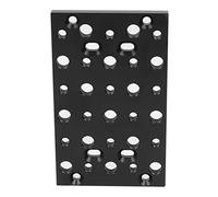 Cámara de placa de queso de conmutación de video, fácil para bloques de riel, aleación de aluminio, para accesorios de fotografía, placa