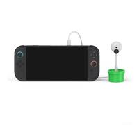 Cámara de planta HD 720P para consola Nintendo Switch 2, ángulo ajustable de 360°, video chat USB-C compatible con todos los modos de juego