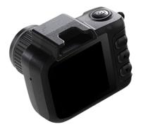 Cámara de pulgar de 1.3 pulgadas, pantalla LCD de 1080P, resolución 6, retro, incorporada, batería de 180 mAh, decoración de bolsa de viaje