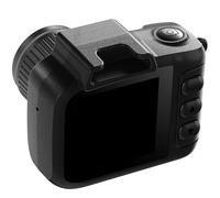 Cámara de pulgar de 1.3 pulgadas, pantalla LCD de 1080P, resolución 6, retro, incorporada, batería de 180 mAh, decoración de bolsa de viaje