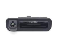 Cámara de respaldo compatible con Focus 2 3 Hatchback Sedan 2012 2013 SW 2015 de visión trasera de coche, mango de maletero, cámara de estacionamiento de marcha atrás, ojo de pez (una regla sólida