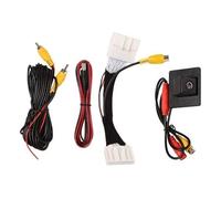 Cámara de respaldo de coche de repuesto para Mazda 2 para Demio Hatchback 2014-2021, compatible con pantalla de fábrica, cable de aparcamiento, cámara de visión trasera de coche, cámara de asistencia