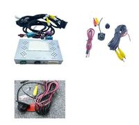 Cámara de respaldo de repuesto para BMW para MINI 2009-2022, pantalla Plug & Play, cámara de visión trasera frontal para NBT ID4 HD Kit de cámara de marcha atrás (delantera trasera, AT) (AT/delantera