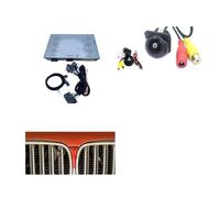 Cámara de respaldo de repuesto para BMW para MINI para Cooper F54 F55 F56 F57 F60 2014-2023 para EVO OEM, pantalla inversa AHD ojo de pez frontal y trasera (kit trasero, AT) (MT/kit trasero delantero)