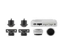 Cámara de respaldo DVR Bird's-Eye Surround View System AHD HDMI 360° 3D Car Panoramic Camera Reemplazo para Enclave GL8 Refit para Regal y otros modelos (3DP-1 con USB de 128G) (3DP-1 solo 360)