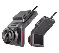 Cámara de respaldo impermeable con dos grabaciones Vio FHD 1080P WiFi Hotspot Cámara de marcha atrás 4G Oculta Dash Cam GPS Tracking Support Live