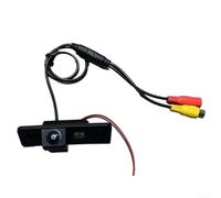 Cámara de respaldo impermeable IP68 para coche, gran angular de 170 grados | Para sensor CCD, transparente para visión nocturna, pantalla de espejo con líneas de regla, se adapta al mango del maletero