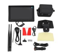 Cámara de Respaldo magnética Solar inalámbrica con Pantalla de Monitor IPS de 7 Pulgadas, Sensor CMOS de 2 MP Captura HD 720P, batería de 5000 mAh, visión Gran Angular de 150