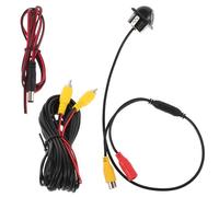 Cámara de Respaldo para Coche 1 W 12 V Leds de Visión Nocturna | Plástico y Electrónica, Ayuda al Aparcamiento y Maniobra, para Matrículas y Coches
