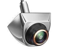 Cámara de Retroceso Cámara Marcha Atrás Coche con Lente Ojo Visión Nocturna Gran Angular 170° Resolución Full HD 1080p CVBS AHD Resolución 1080p(Silver-CVBS-AHD720P)