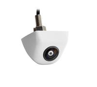 Cámara De Reversa Cámara De Visión Trasera Marcha Atrás para Coche Lente Ojo Pez CCD Nocturna Starlight 170 Grados Monitor Vehículo DVD Cámara De VisióN Trasera(Blanco)