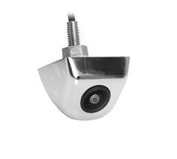 Cámara De Reversa Cámara De Visión Trasera Marcha Atrás para Coche Lente Ojo Pez CCD Nocturna Starlight 170 Grados Monitor Vehículo DVD Cámara De VisióN Trasera(Plata)