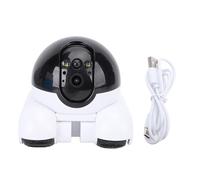 Cámara de Robot de Mascotas, Imágenes de 1080p de Lente Doble Que Mira la Aplicación, Ruedas de Control Remoto de la Batería de 5200 MAh, Interacción de Conversación de Dos Vías