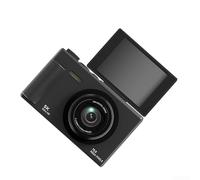 Cámara de salida 5K para grabación de vlog, pantalla abatible de 2.8 pulgadas, zoom digital de 18x, sensor CMOS de 1/2.3 pulgadas y USB 2.0 (negro)