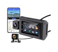 Cámara de salpicadero 4G ADAS Android 10, navegación GPS, FHD 1080P, cámara de vídeo for Coche con aplicación CarAssist, transmisión remota en Vivo Las 24 Horas(None)