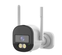 Cámara de seguridad, cámara tipo bala HD de 5 MP, detección de movimiento PIR, visión nocturna a color por infrarrojos, compatible con monitores inteligentes for interiores y exteriores, for seguridad