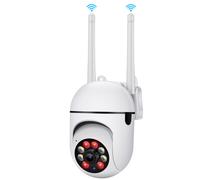 Cámara de seguridad con doble lente, visión nocturna adaptativa y comunicación en tiempo real para una seguridad integral (350 horizontal,