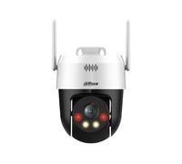 Dahua Cámara Domo Serie Lite Full Color 5MP PT Red/WiFi con Infrarrojos y luz Blanca. Alarma Sonora y Visual. Objetivo Fijo de 4mm (sin Zoom). IP66. luz IR/Blanca hasta 30 Metros