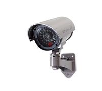 Cámara de seguridad ficticia Nedis DUMCB40GY exterior LED IP44 gris