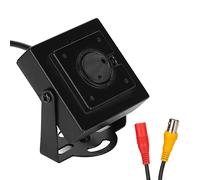 Cámara de Seguridad HD Mini Pinhole, Mini Módulo de Cámara Lente de 3,6 Mm 700tvl Cámara en Miniatura de Señal Analógica Plug and Play para Reconocimiento Facial, Cajero