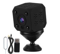 Cámara de seguridad inalámbrica controlada por aplicación, sistema de videovigilancia WiFi para el hogar con visión nocturna y detección de