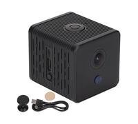 Cámara de seguridad inteligente oculta, mini cámara espía inalámbrica HD con visión nocturna, detección de movimiento por IA, alertas en tiempo