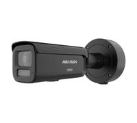 Cámara de Seguridad IP Hikvision Pro Bullet ColorVu 3.0 PoE 4MP 2.8~12mm Exterior IP67 - DS-2CD2647G3-LIZS2UY/SL(2.8-12mm)BLK