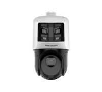 Cámara de Seguridad IP Hikvision Pro PTZ ColorVu/TandemVu PoE 4+6MP 4.8~120mm Exterior IP66