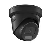 Cámara de Seguridad IP Hikvision Pro Turret PoE 4MP 2.8mm Exterior IP67 - DS-2CD2346G2H-IS2U/SL(2.8mm)(eF)/BLACK