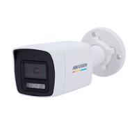 Cámara de Seguridad IP Hikvision Value Bullet ColorVu PoE 2MP 4.0mm Exterior IP67 - DS-2CD1027G2H-LIU(4mm)