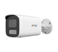 Camera de supraveghere IP Bullet 4MP ColorVu Hikvision DS-2CD1T47G2H- LIU(2.8MM), lentila fixa 2.8mm, iluminare: Color: 0.001 Lu