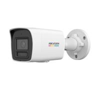 Cámara de Seguridad IP Hikvision Value Bullet ColorVu PoE 6MP 2.8mm Exterior IP67 - DS-2CD1067G2H-LIU(2.8mm)