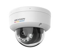 Cámara de Seguridad IP Hikvision Value Dome PoE 2.8mm 4MP ColorVu3.0 Blanca