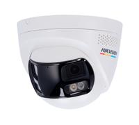 Cámara de Seguridad IP Hikvision Value Turret ColorVu PoE 6 MP 2.8 mm Exterior IP67 - DS-2CD1367G2HP-LIUF/SL(2.8mm)