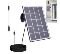 Cámara de seguridad para el hogar con panel solar, panel de carga solar de