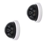 Cámara de seguridad simulada realista para uso en interiores y exteriores, materiales ABS, dispositivo ligero con luz de advertencia intermitente, cámara de vigilancia de cúpula de alta simulación